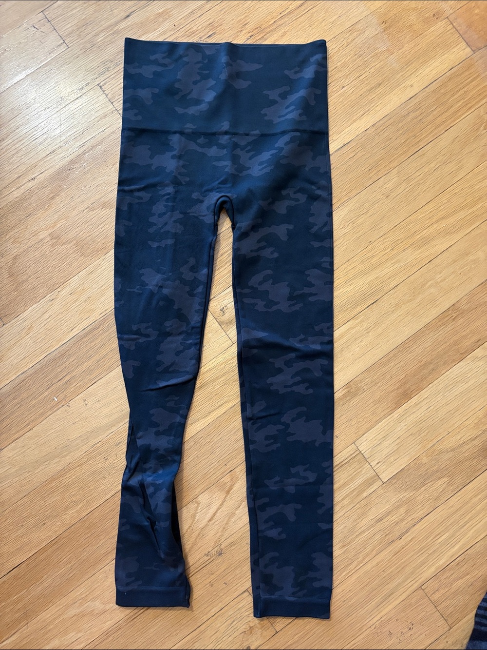 SPANX Kids Black Camouflage Leggings